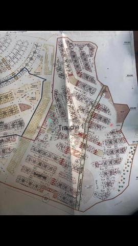 Terrain 2 façades 240 mètre garage 3 lotissement
