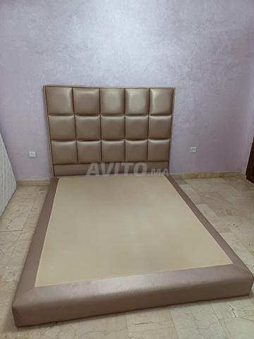 Chambre à coucher 1,60x2,00 avec matelas en bon état - 2