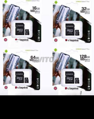 Cartes mémoire Kingston Canvas Select Plus originales différentes capacités