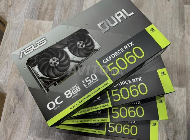 Asus Dual RTX 5060 OC Edition 8GB (جديد)