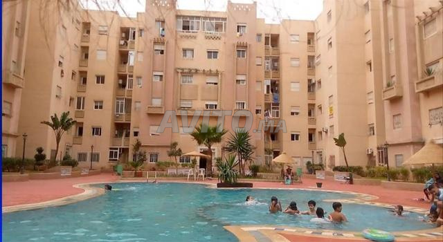 Appartement avec piscine à Aswak Salam