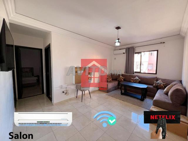 شقة بالبالكو😍 والويفي للكراء الشهري في مبروكة