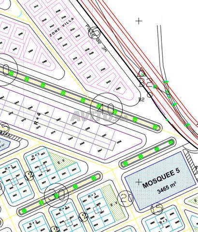 بقعة فيلا للبيع الحديقة 1 قرب مرجان