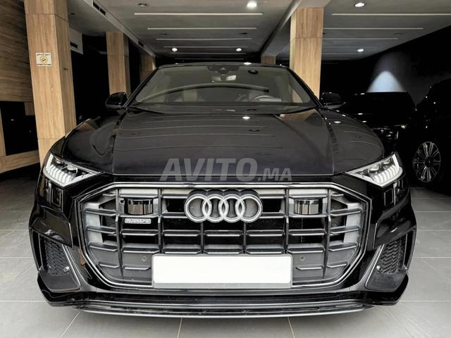 Parechoc avant AUDI Q8 Sline d'origine complet - 2