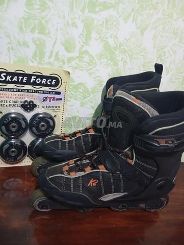 حذاء تزلج K2 احترافي مع عجلات 72 mm ABEC - 2