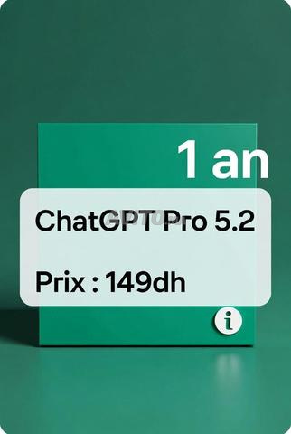 🔥 ChatGPT Pro 5.2 - Promo 2026