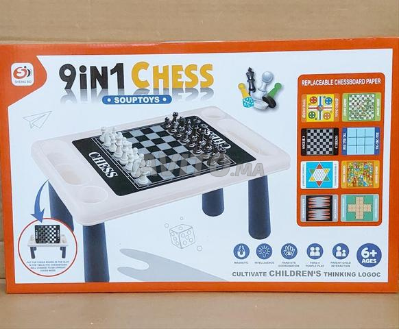 9in1 طاولة ألعاب