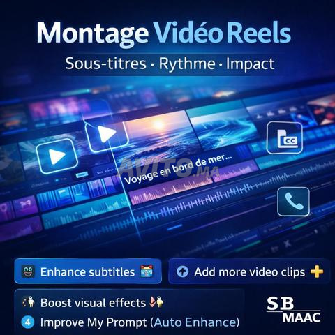 Montage Reels/TikTok vidéo qui vend | SBMAAC