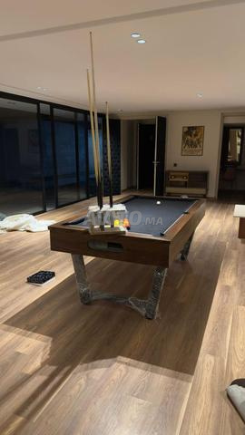 Table de billards en Noyer