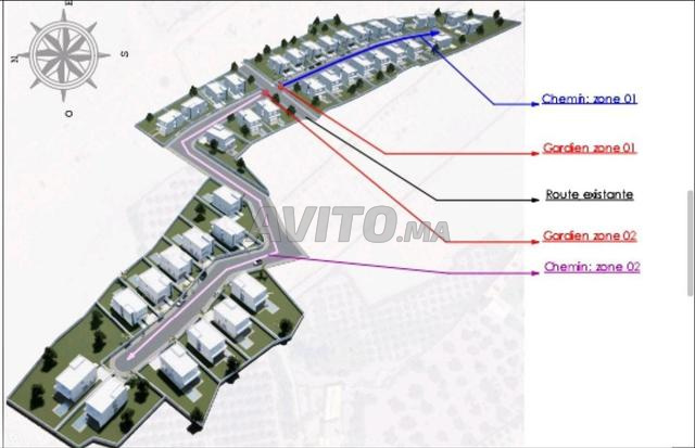 أرض موثقة للبيع - أولاد حسون