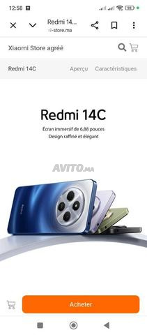 Téléphone Redmi14c de bonne qualité et excellent