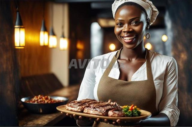 عاملة منزل، طباخة، مربية أطفال ذات خبرة