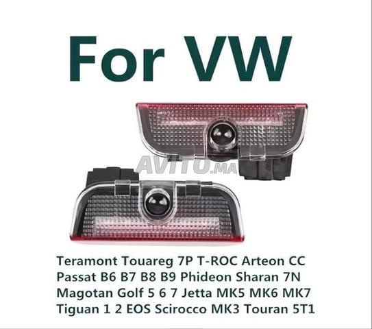 Lumières de bienvenue pour porte VW Golf 5 Golf 6 - 2
