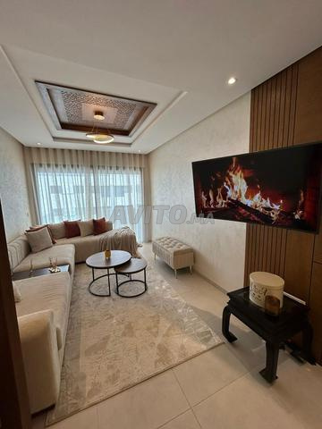 شقة مفروشة جديدة للإيجار سلا الجديدة