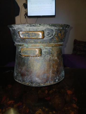 Barma ancienne en cuivre rouge