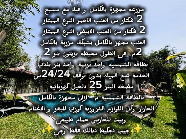 مزرعة مجهزة بالكامل وفيلا على طريق إفران الحاجب - 2