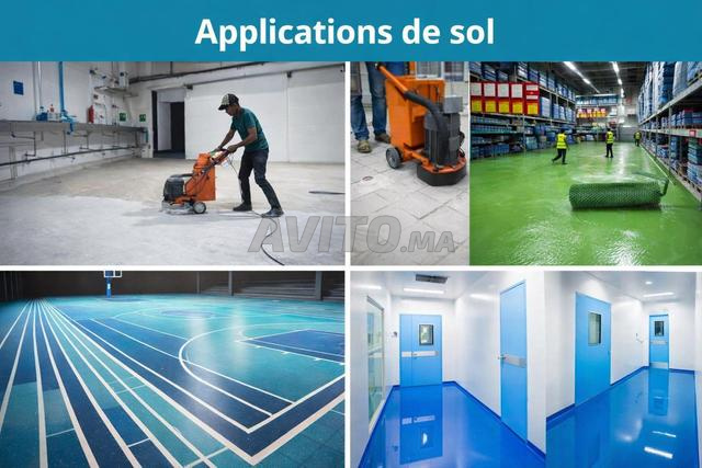 طلاء الأرضيات براتنج الإيبوكسي