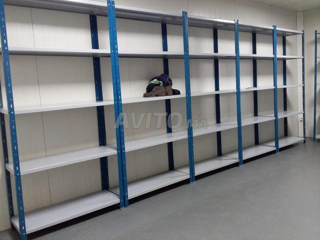 أرفف معدنية مع دعامات متقاطعة بسعر المصنع - 2