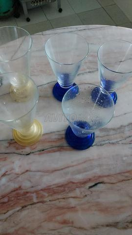 5 Verres très bon état