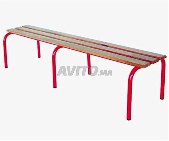 banc avec dossier/table/bureau