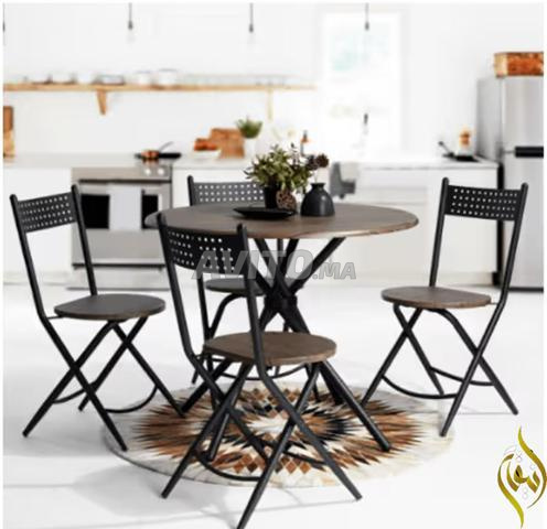 مجموعة صالة الطعام مكونة من خمس قطع لأربع أشخاص - 2