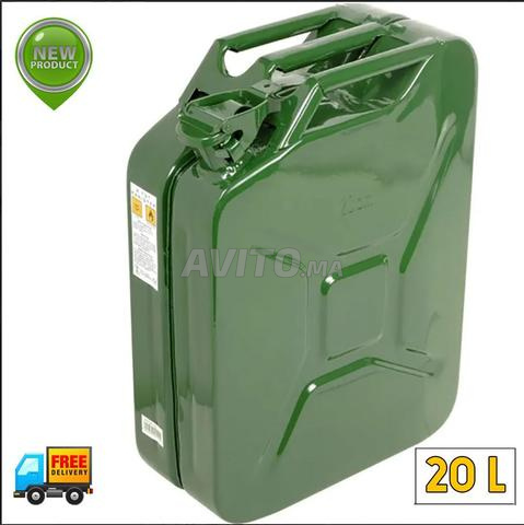 نقل السوائل - عبوة 20 لتر معدنية خضراء -