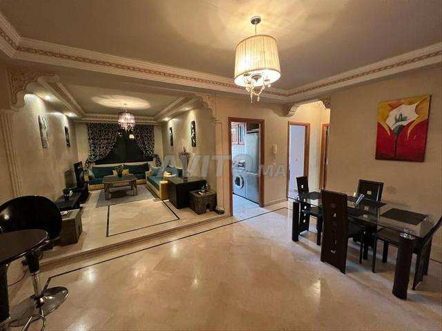 Appartement joliment meublé à louer à Guéliz