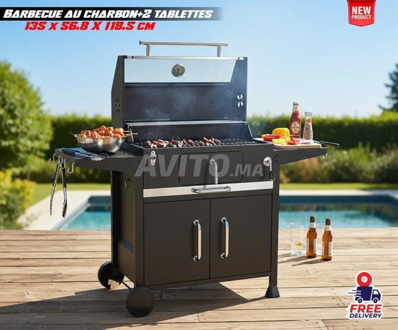 شواية فحم كبيرة للشواء في الهواء الطلق XXL