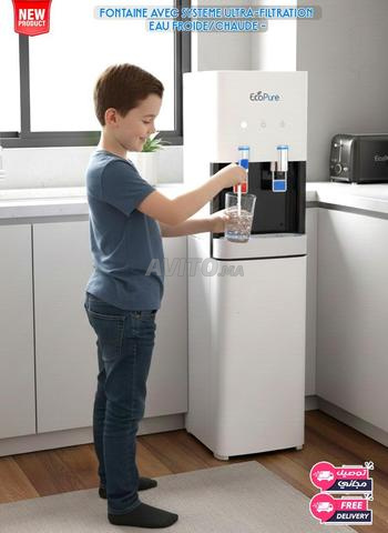 موزع مياه كبير متصل - ترشيح فائق