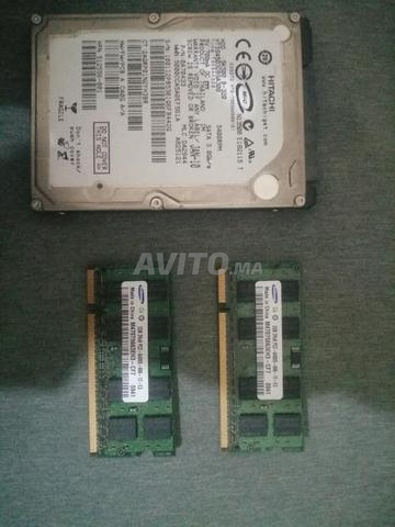 قرص صلب للحاسوب المحمول و 2 رام DDR2