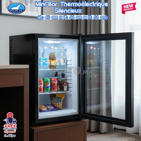 ميني بار كهروحراري - صامت 40 لتر - باب زجاجي