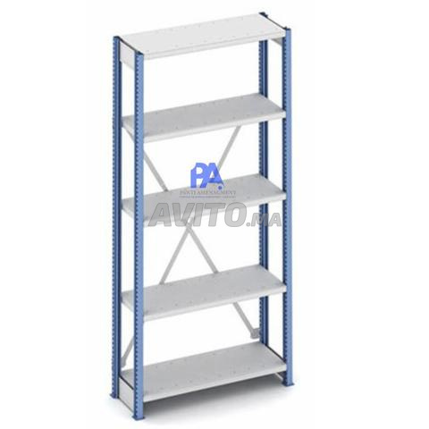 Rayonnage métallique standard H2m*L95*P40