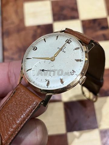 ساعة أوميغا جامبو من الذهب عيار 18 قيراط