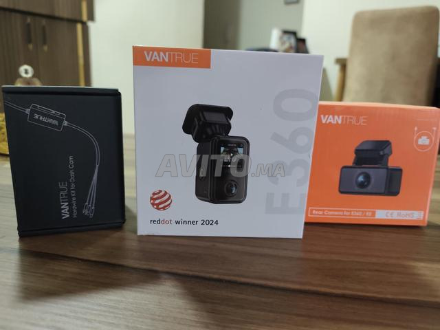 Vantrue E360 5.2K بزاوية 360 درجة، STARVIS Sony، واي فاي، GPS