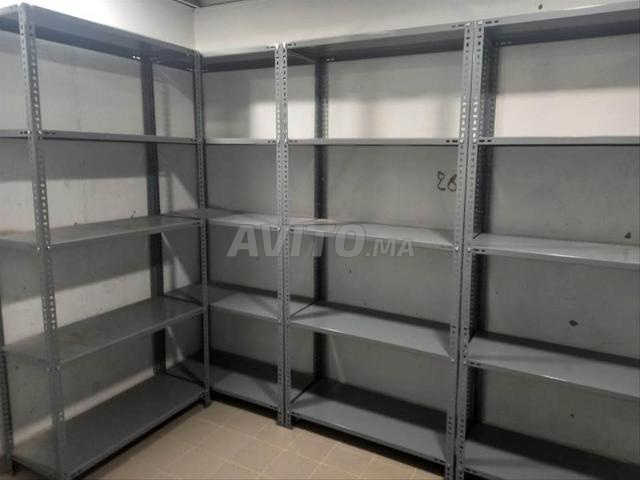رفوف معدنية بسعر جذاب