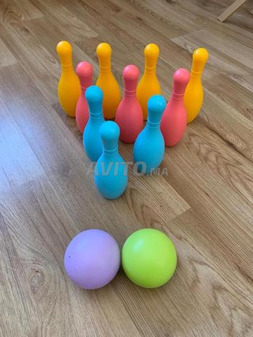 مجموعة ألعاب البولينج للأطفال