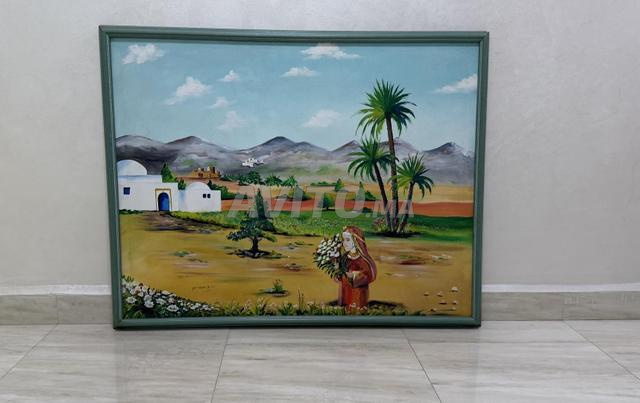 لوحة فنية على القماش