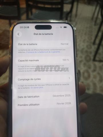 iPhone 17 pro max 256g 100% batterie esim - 2