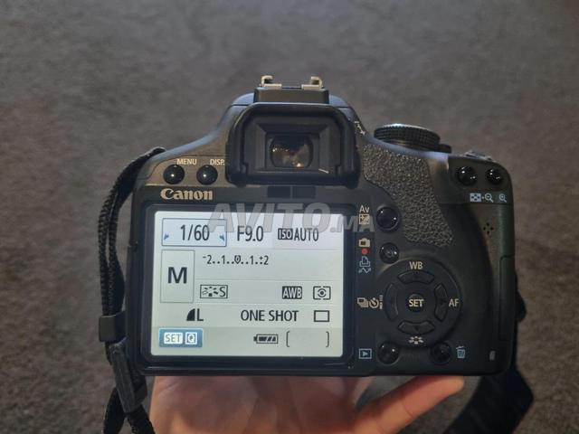 Canon 500d avec objectifs 15-55mm et 55-200mm