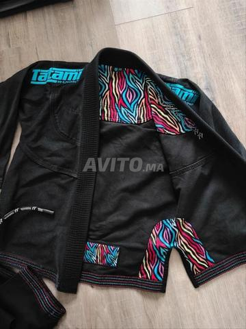 كيمونو جيو جيتسو أبيض M1 للأطفال تاتامي