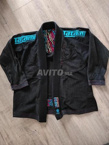 كيمونو جيو جيتسو أبيض M1 للأطفال تاتامي - 2