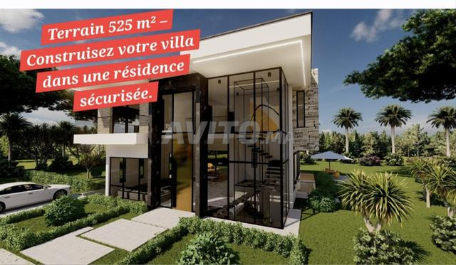 Terrain titré (TF) 525 m² Résidence Amazonia