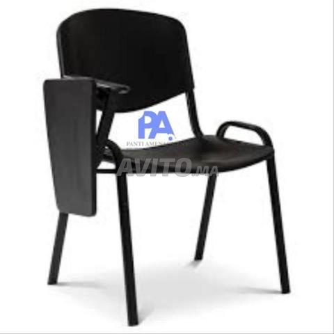 Chaise avec écritoire/bureau/vestiaire