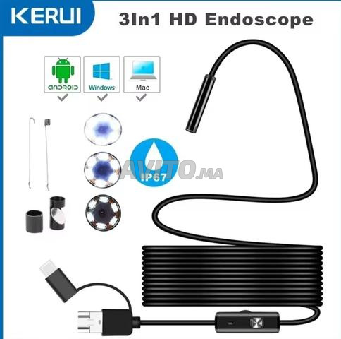 Caméra endoscopie 1m et 5m