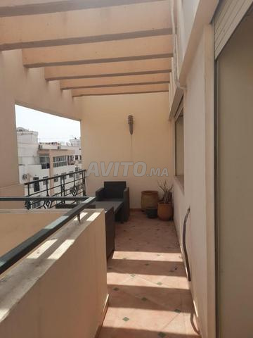 À louer apprt vide 2 ch Jnane Californie