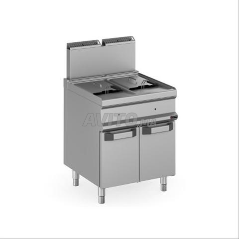 Friteuse Professionnelle Gaz 2 Cuves 14 L
