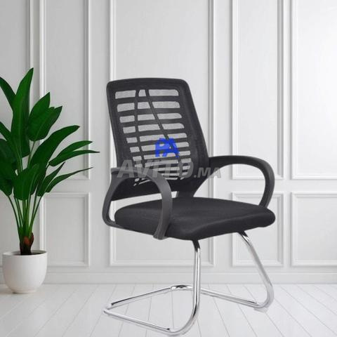 Chaise visiteur en mesh qualité d'importation