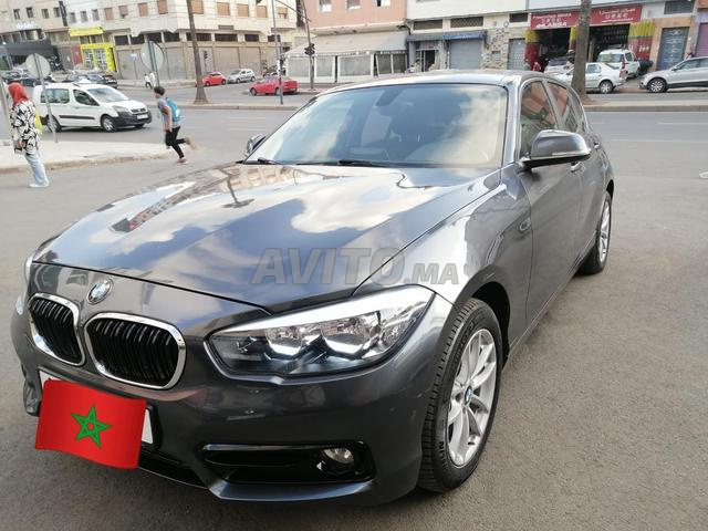 BMW الفئة الأولى ديزل أوتوماتيكية 2017 في الدار البيضاء