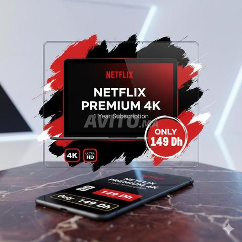 Abonnement Netflix 12 Mois Full HD/4K
