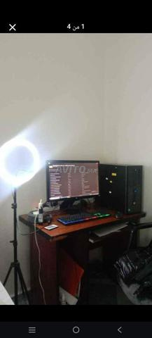 حاسوب كامل PC Complet HP Core i5 بذاكرة 8GB وقرص تخزين SSD 256GB و HDD 500GB